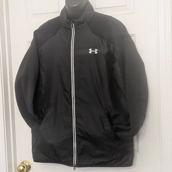 Under Armour Men's Cotton Jacket UA Active Hybrid  Warm Comfortable Sport Sz XL - Picture 1 of 14
